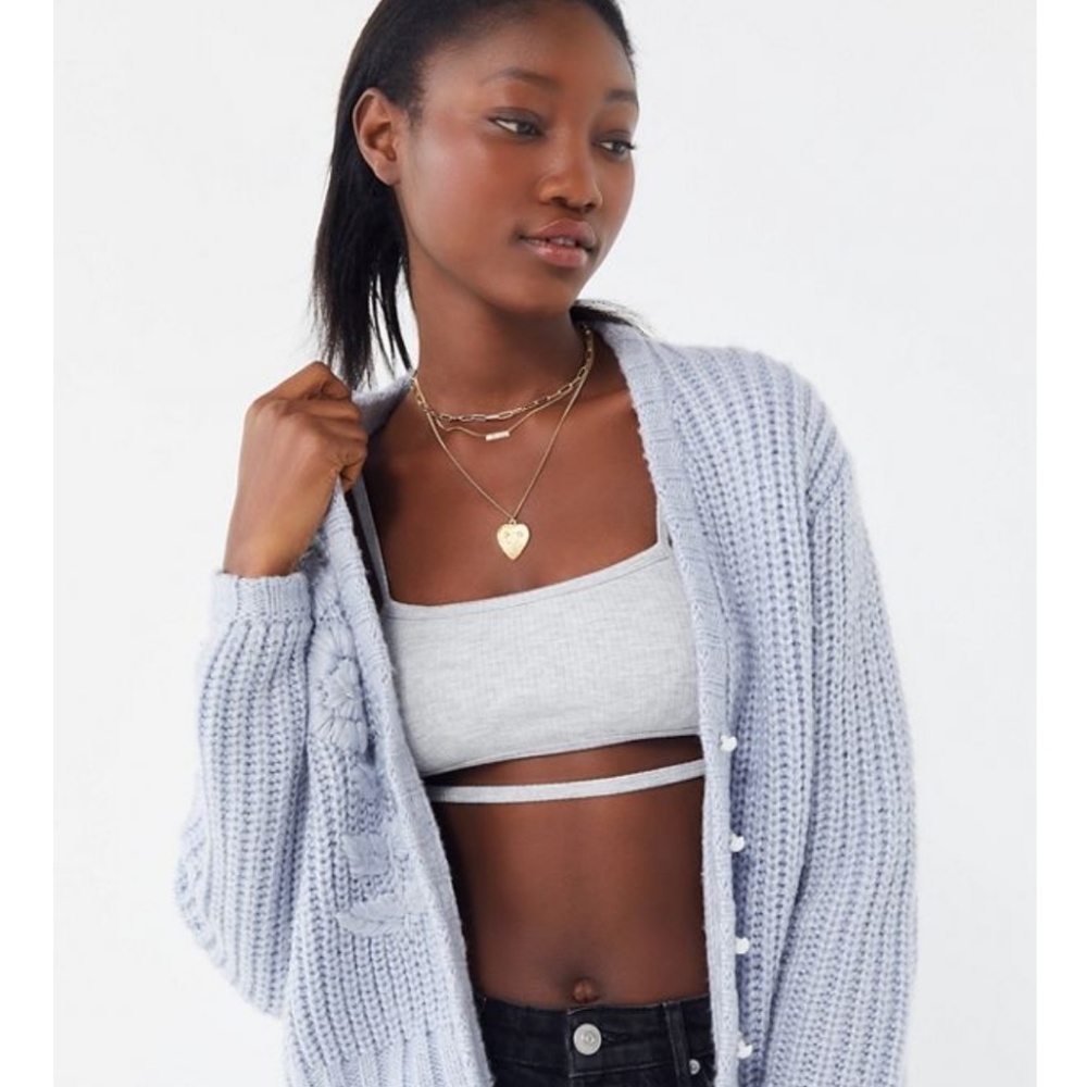 ISO Urban Outfitters Gwendolin Shimmer cardigan